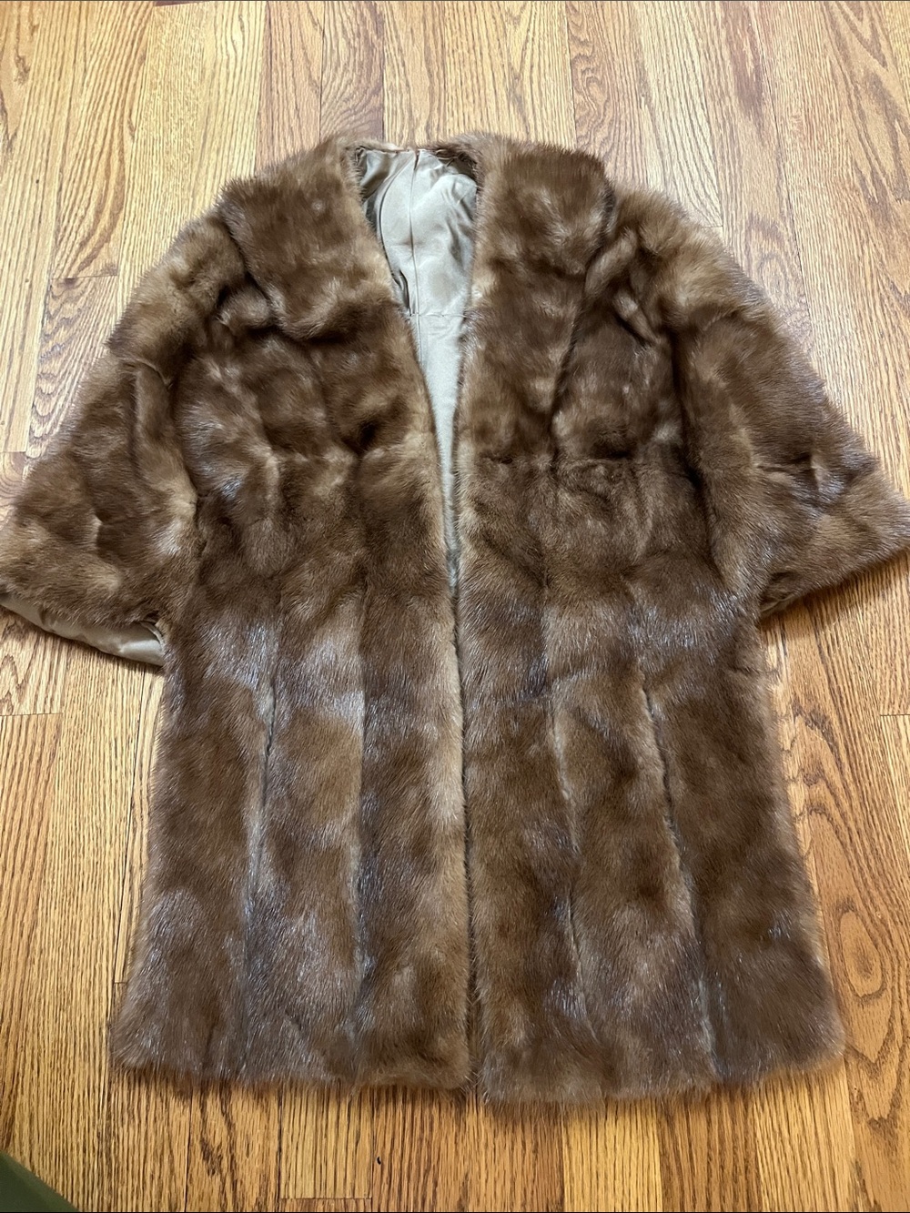Vintage Mink Fur Shawl